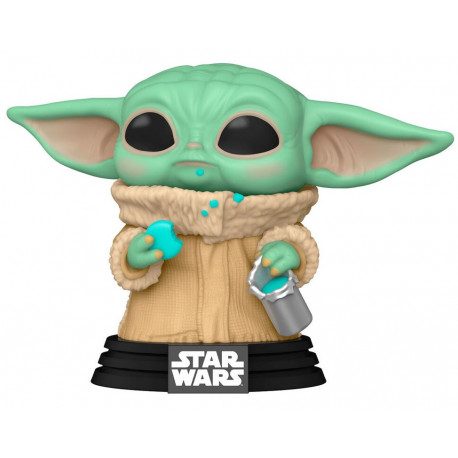 Funko Pop! Baby Yoda con galletas