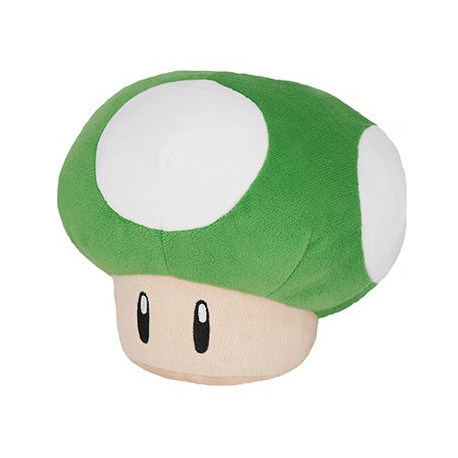 NINTENDO - Mario Bros Plush 15cm Green Mushroom
