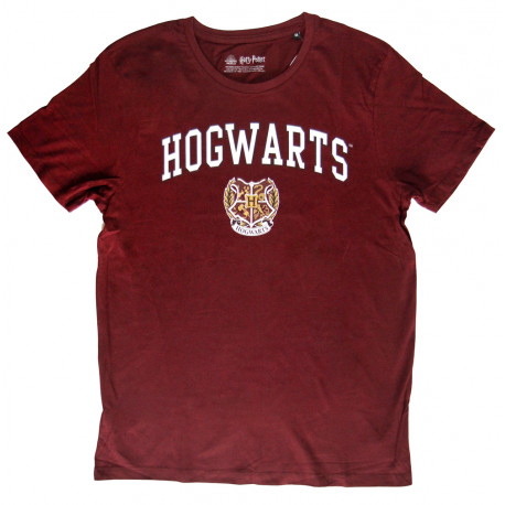Camiseta roja Hogwarts Harry Potter