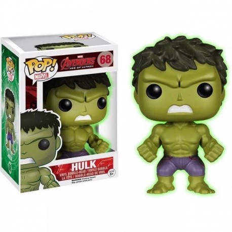 Funko Pop Hulk Avengers luminiscente