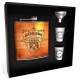 PEAKY BLINDERS - Set Hip flask + 2 shooters "Garrison"
