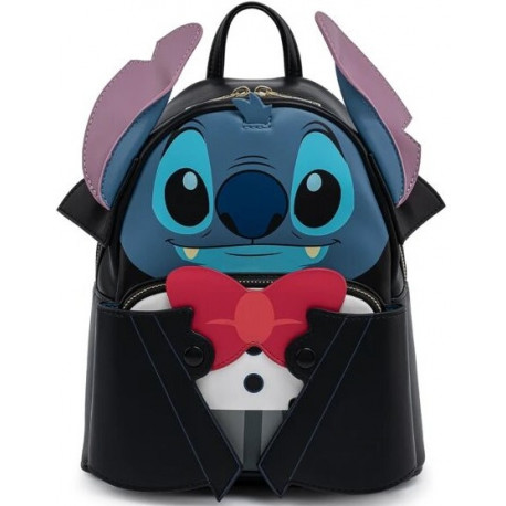 Disney by Loungefly Mochila Vampire Stitch Bow Tie