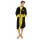 DC Comics Bathrobe Fleece Batman Logo Man