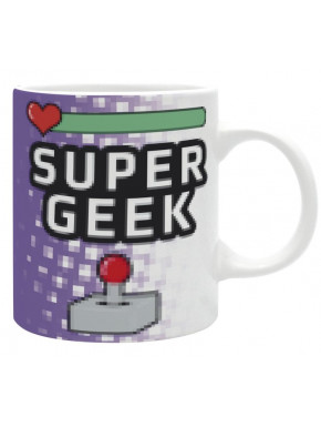 Taza Retrogaming Super Geek