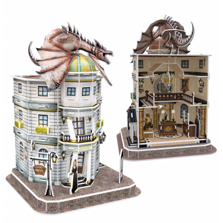 Puzzle 3D Banco de Gringotts Harry Potter