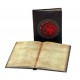 Game of thrones libro con la luce Targaryen