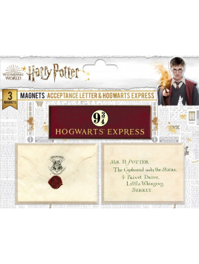 SET 3 IMANES HARRY POTTER