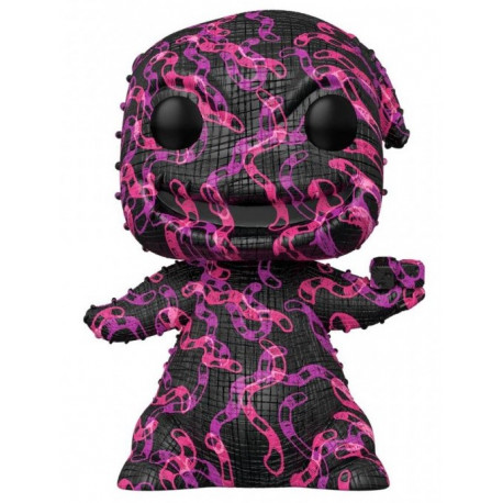 Figura Funko Pop Oogie Boogie Art Series Pesadilla Antes de Navidad