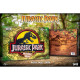 CARTEL METALICO LOGO JURASSIC PARK