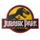 CARTEL METALICO LOGO JURASSIC PARK
