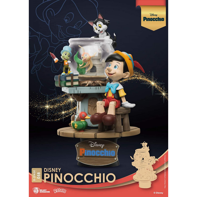 Figura Diorama Pinocho D-Stage Disney por 44,90€ – 