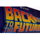 DC - Cuadro WoodArt 3D Regreso al Futuro Logo