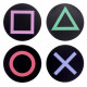 Posavasos Playstation symbols
