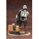 Star Wars The Mandalorian Estatua ARTFX 1/7 Mandalorian & The Child 26 cm