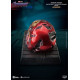 Avengers Endgame Estatua Master Craft Iron Man Mark50 Helmet Battle Damaged 22 cm