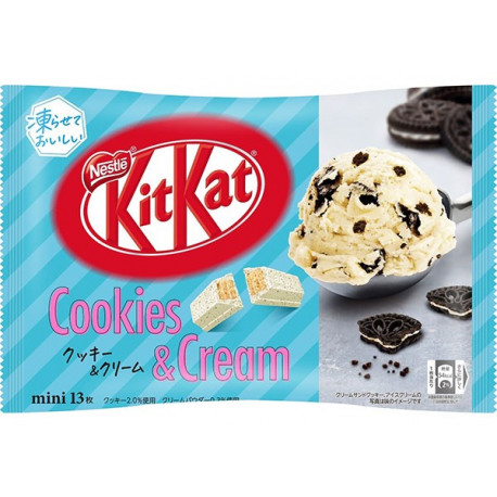 Kit-Kat sabor Cookies and Cream japonés