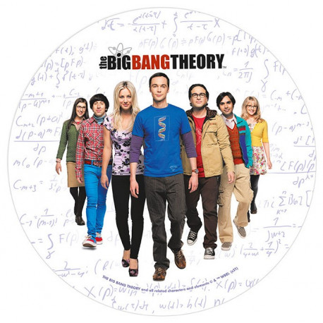 Tapis de souris flexible The Big Bang Theory Personnages