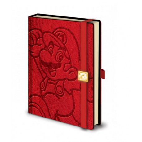 Super Mario libreta premium Mario