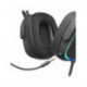 Cascos Mars gaming MHAX Micro Extraíble Negro