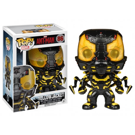 Funko Formiga-Man Camisola Amarela Pop luminescente!