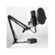 Micrófono Mars Gaming MMICKIT Negro + 6 Accesorios