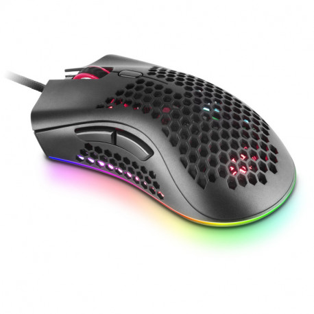 Ratón Mars Gaming MMEX Negro 32000 DPI