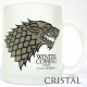 Juego de Tronos Taza Stark Translúcida