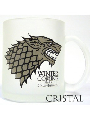 Juego de Tronos Taza Stark Translúcida