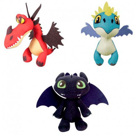 Peluche de dragão 29 cm Como Treinar o Seu Dragão