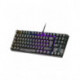 Teclado Mars Gaming MKREVOPRO Negro RGB Switch Azul