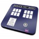 Doctor Who set 6 Posavasos Tardis corcho