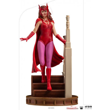 WandaVision Estatua 1/10 Art Scale Wanda Halloween Version 23 cm