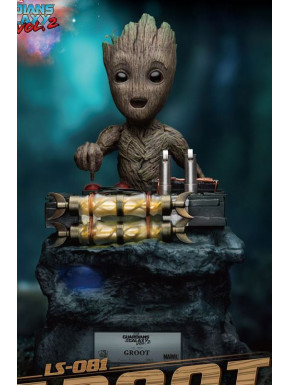 Guardianes de la Galaxia 2 Estatua tamaño real Baby Groot 32 cm