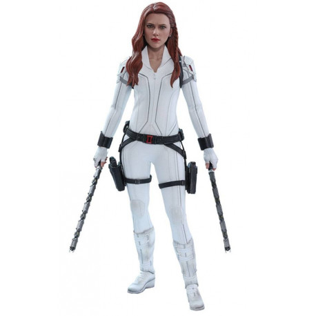 Figurine Black Widow White Suit 1/6ème Hot Toys Marvel