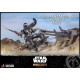 Star Wars The Mandalorian Pack de 2 Figuras 1/6 The Mandalorian & Grogu Deluxe Version 30 cm
