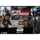 Star Wars The Mandalorian Pack de 2 Figuras 1/6 The Mandalorian & Grogu Deluxe Version 30 cm