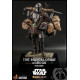 Star Wars The Mandalorian Pack de 2 Figuras 1/6 The Mandalorian & Grogu Deluxe Version 30 cm