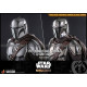 Star Wars The Mandalorian Pack de 2 Figuras 1/6 The Mandalorian & Grogu Deluxe Version 30 cm