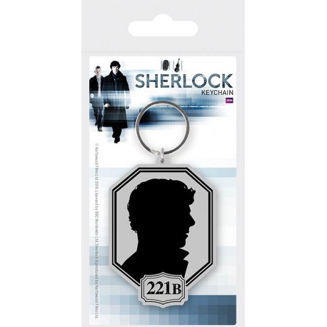 Llavero Sherlock caucho