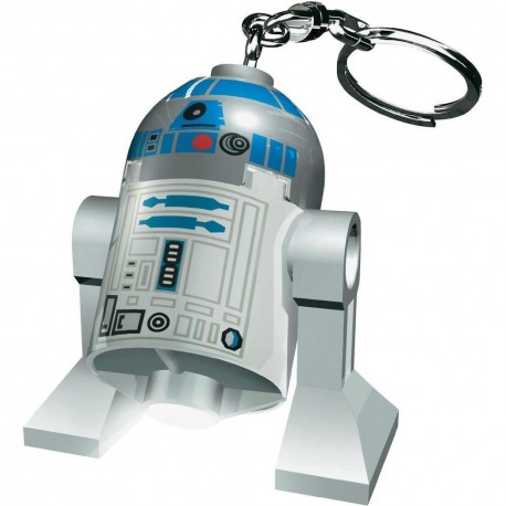 Lampe de poche Led R2-D2 porte-clés Lego