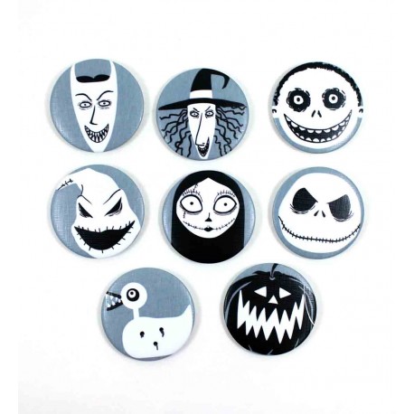Pins grandes do Estranho Mundo de Jack