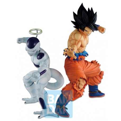 ESTATUAS SON GOKU Y FREEZER 20/16CM