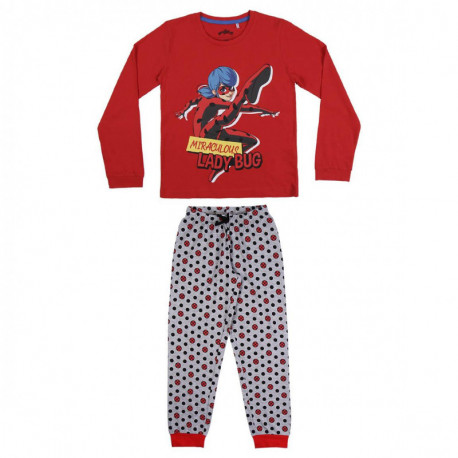 PIJAMA LARGO SINGLE JERSEY LADY BUG