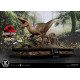 Jurassic Park Estatua Legacy Museum Collection 1/6 Velociraptor Attack 38 cm
