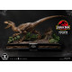 Jurassic Park Estatua Legacy Museum Collection 1/6 Velociraptor Attack 38 cm