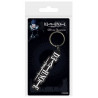 Death Note Porte-clés en caoutchouc Logo