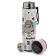 Botella termo Pusheen de acero con termómetro