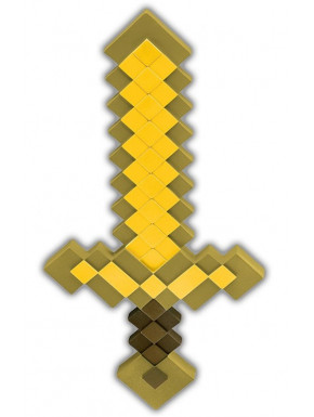 Espada de Oro Minecraft de goma espuma