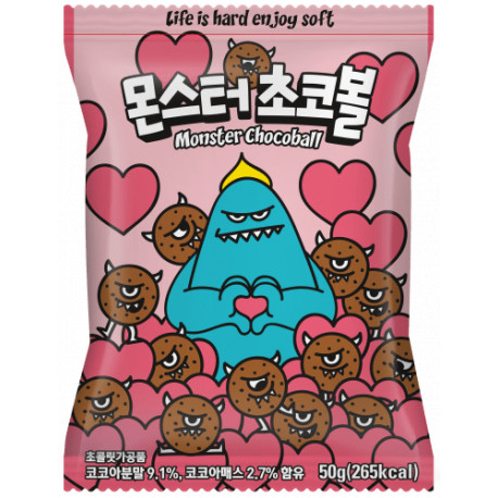 DAESHIN FOOD SWEET MONTER CHOCOBALL