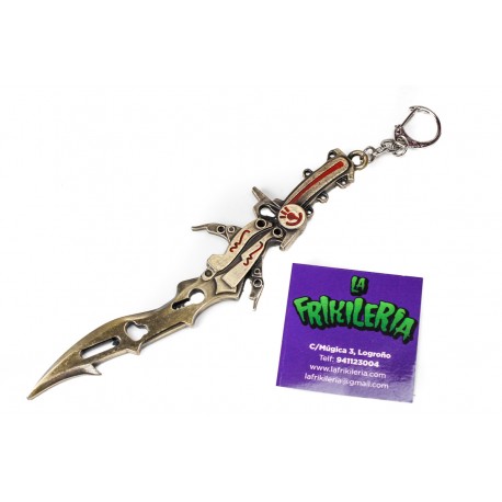 Final Fantasy XIII keychain sword Lightning